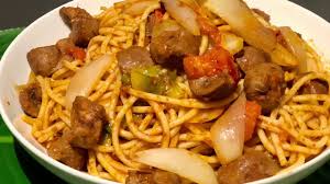 Ivoire spaghetti au foie ou rognon