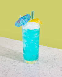 Bleue Hawaii.