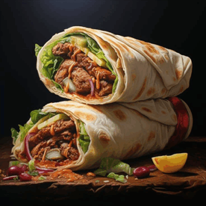 Chawarma à la viande hachée ou Poulet