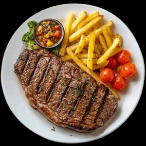 Entrecôte de Bœuf poêlé à l’échalotte