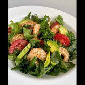 Salade d’Avocat aux Gambas