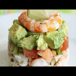 Tartare d’Avocat aux Crevettes